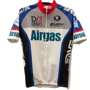 Vermarc Sports Full Zip Short Sleeve Jersey L